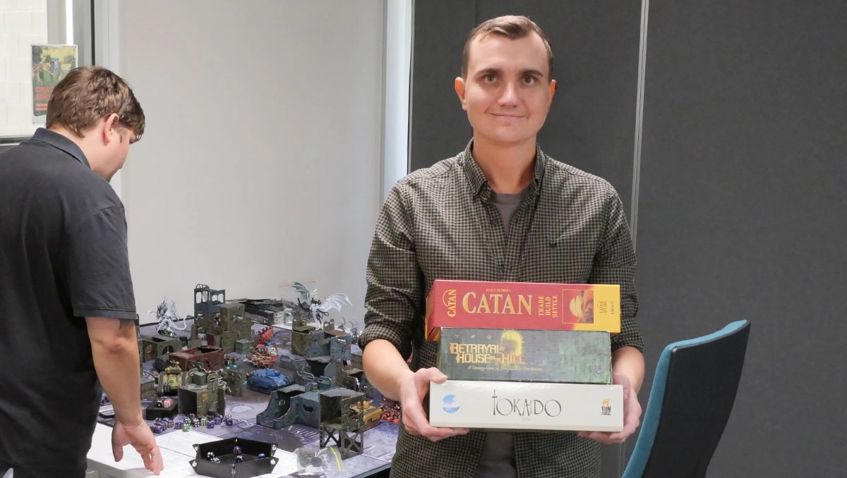 Yarrabilba Gaming Guild Coordinator Kheva Brok at The Buzz