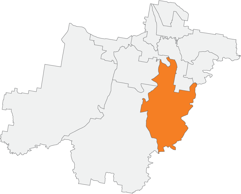 Map of Logan City highlighting division 4