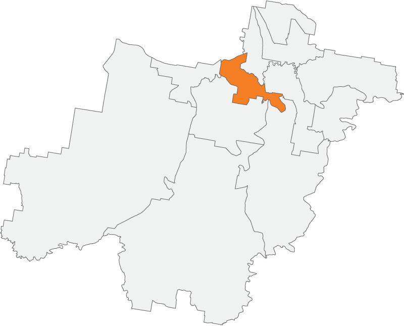 Map of Logan City highlighting division 5