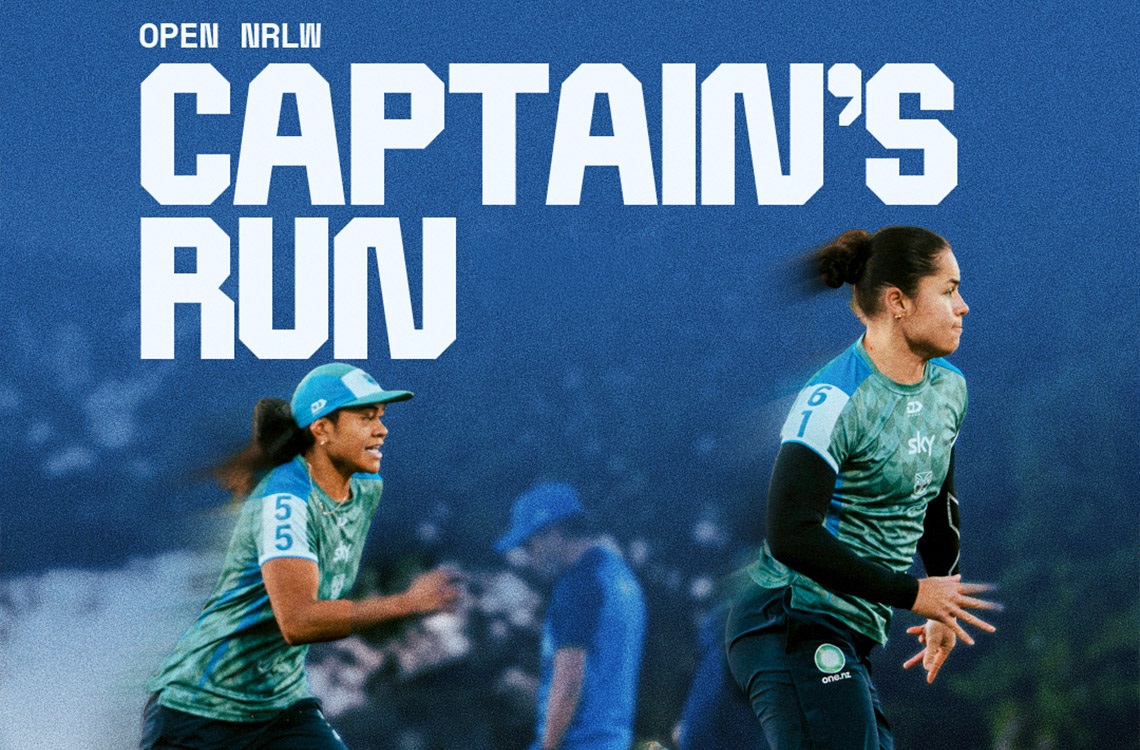 Women NZ Warriors playing running